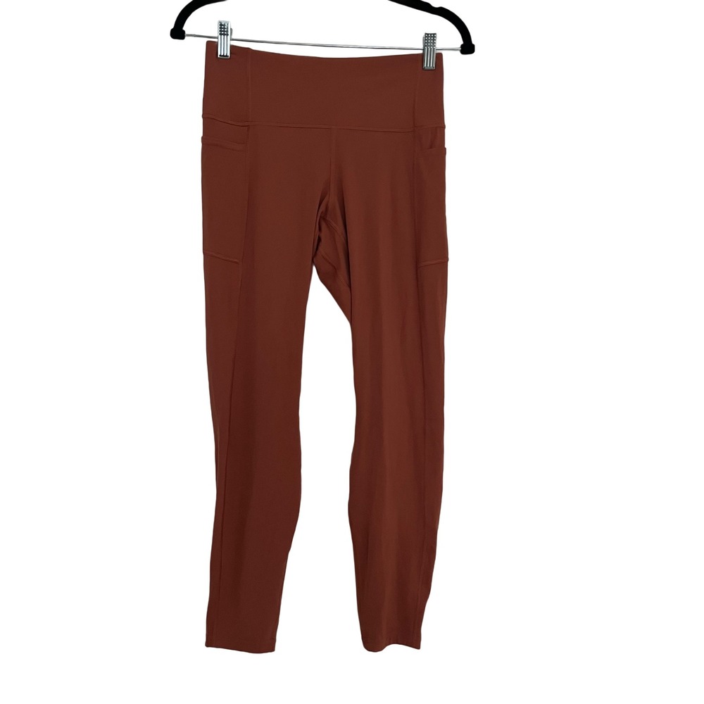 Patagonia Maipo 7/8 Stash Tights Womens M Burl Red High Rise Leggings 24885 New